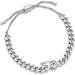 BaubleBar Silver Tennessee Titans Chain Bracelet