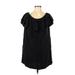 Zara Casual Dress: Black Solid Dresses - Women's Size Medium