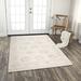 White 90 x 60 x 0.5 in Area Rug - Joss & Main Hand Woven Dhurrie Area Rug Cotton/Wool | 90 H x 60 W x 0.5 D in | Wayfair