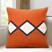 Foundry Select Square_Ox Bay Hand Woven Geometric Cotton Pillow Cover Cotton | 20 H x 20 W x 3 D in | Wayfair 61DE0E8C6BF94454ADB8BE8CBFCB8164