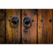 Mill Pines USA Washington State Port Townsend en door close-up Credit as: Don Paulson/Jaynes Gallery Poster Print by Jaynes Gallery (36 x 24) # Paper | Wayfair