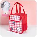 Harper Orchard Portable Bento Bag in Red/White | 9.45 H x 8.66 W x 5.3 D in | Wayfair E09EBC0D9A9F47D889DC89F94205D7DB