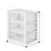 Inbox Zero Jodon Desk Organizer Plastic in White | 15 H x 13 W x 8.5 D in | Wayfair 9D9987FEC6DF44BCB293803F2E9B4E52