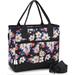 East Urban Home Insulated Picnic Tote Bag in Black | 10.2 H x 11.6 W x 6.3 D in | Wayfair 3C50C4D786204499A666DD38D7D3FCC2