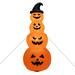 The Holiday Aisle® Pumpkin Halloween Outdoor Inflatable Polyester in Orange | 96 H x 42 W x 42 D in | Wayfair F97303ACE83F4D0FAC03FD18227AF7EF