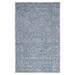 White 60 x 36 x 0.67 in Indoor Area Rug - Bungalow Rose Handmade Tufted Area Rug in Blue/Gray Cotton/Wool | 60 H x 36 W x 0.67 D in | Wayfair