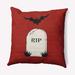 The Holiday Aisle® RIP Decorative Throw Pillow Square Down/Feather/Polyester in Red | 26 H x 26 W in | Wayfair 8D982374CFB14C01B87E9AEA4B5D18B7