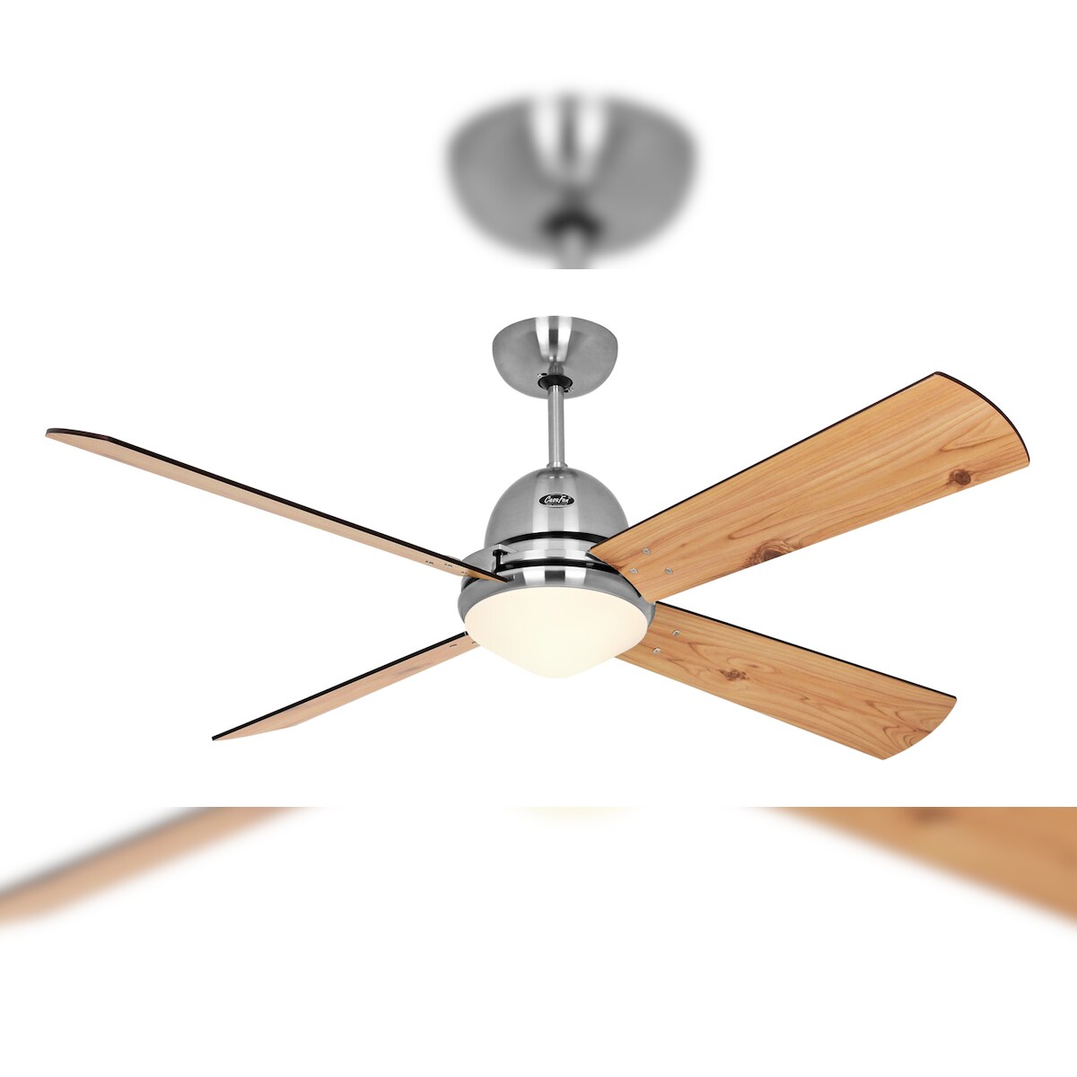 Casafan Deckenventilator Libeccio Chrom ohne Steuerung 142 Image