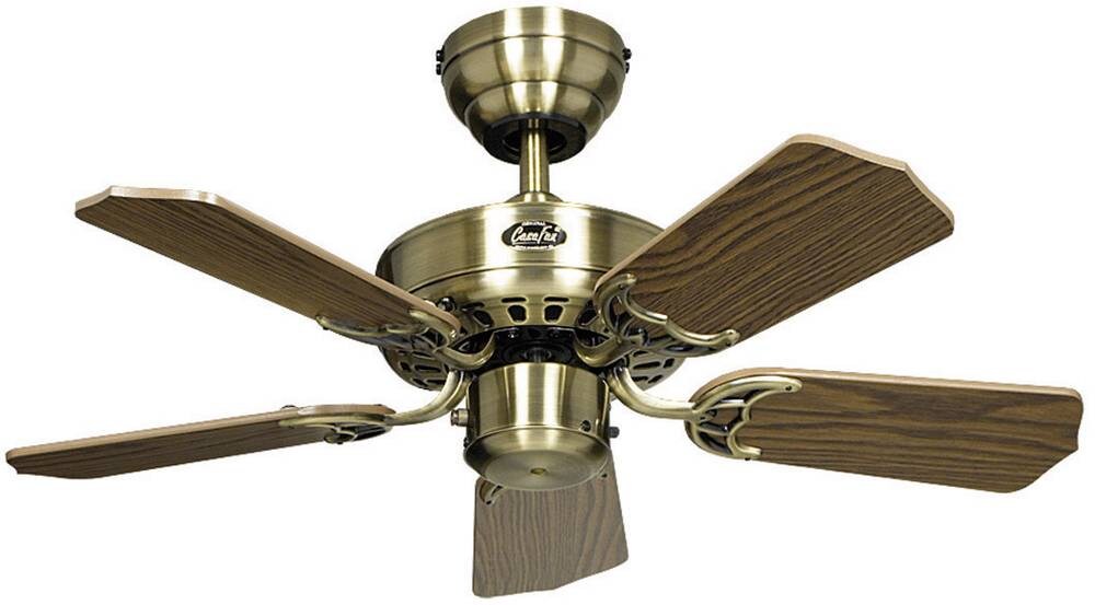 CasaFan Classic Royal 75 MA Deckenventilator (Ø) 75 cm Flügelfarbe: Eiche-antik Gehäusefarbe (Detai Image