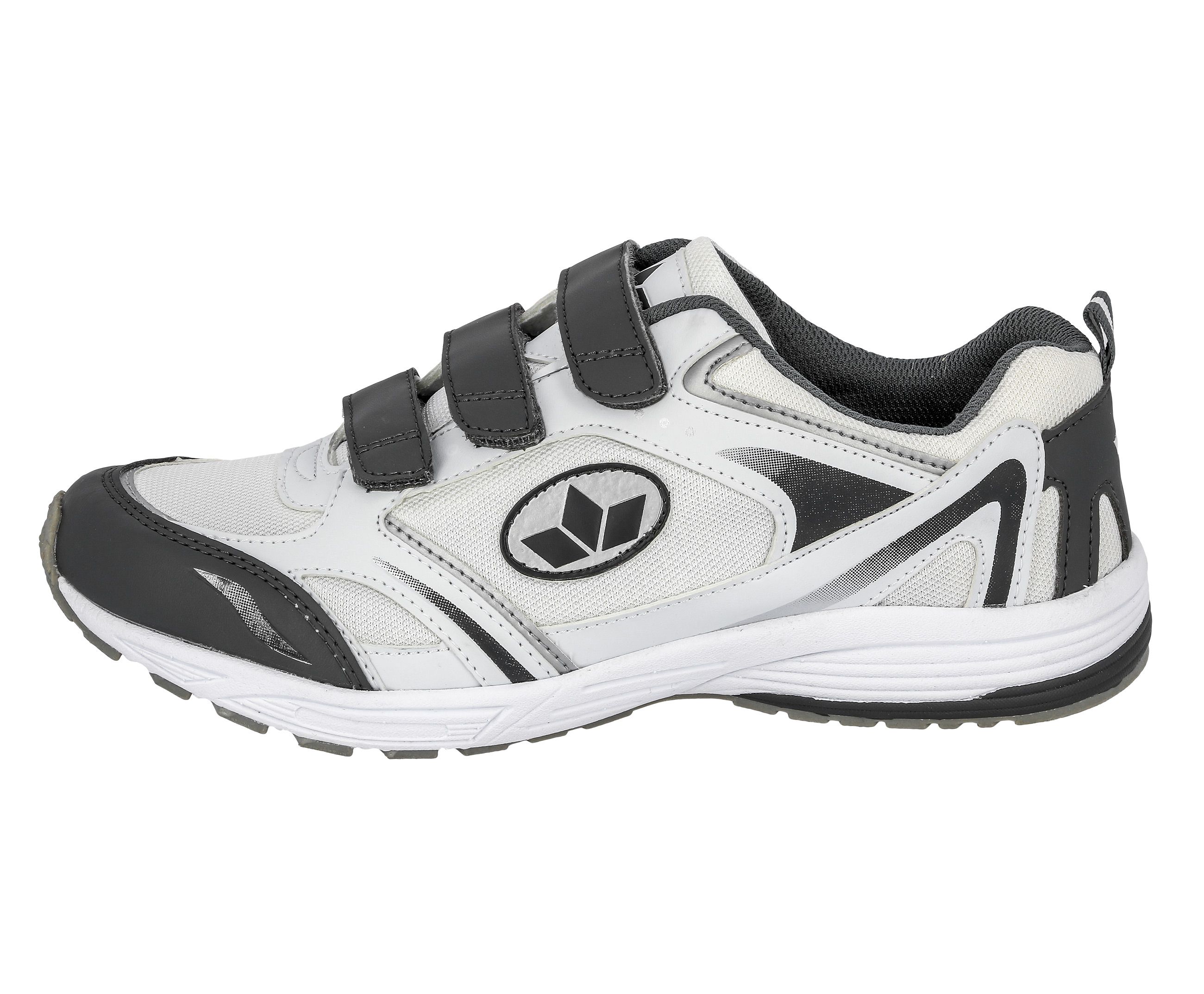 Laufschuh LICO "Sportschuh Marvin V", Herren, Gr. 40, schwarz-weiß (weiß), Synthetik, Schuhe Laufschuh