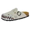 Clog LICO "Clog Bioline Clog Kids", Gr. 35, grau, Synthetik, Schuhe Clog