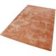 Hochflor-Teppich ESPRIT "Relaxx" Teppiche Gr. B/L: 130 cm x 190 cm, 25 mm, 1 St., orange (cognac) Esszimmerteppiche