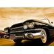 PAPERMOON Fototapete "Classic Cars" Tapeten Gr. B/L: 3 m x 2,23 m, Bahnen: 6 St., bunt (mehrfarbig) Fototapeten