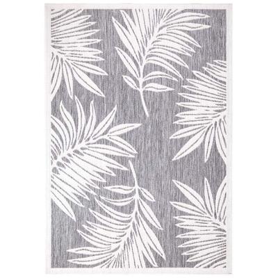 Outdoorteppich CARPET CITY "Outdoor 468", grau, B:280cm H:5mm L:380cm, Polypropylen, Teppiche, Läufer, UV-beständig, Flachgewebe, auch quadratisch, In- und Outdoor Image