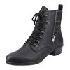 Schnürstiefelette RIEKER, Damen, Gr. 42, schwarz, Lederimitat, elegant, Schuhe, mit modischen Ösen
