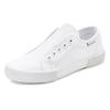 Sneaker LASCANA, Damen, Gr. 35, weiß, Obermaterial: 100% Textilmaterial. Futter: 100% Textilmaterial. Decksohle: 100% Textilmaterial. Laufsohle: 100% Synthetik, unifarben, casual, Schuhe Damenschuh Skaterschuh Slip-on-Sneaker Sneaker low...