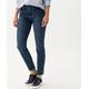 5-Pocket-Jeans BRAX "Style ANA" Gr. 36K (18), Kurzgrößen, blau Damen Jeans 5-Pocket-Jeans