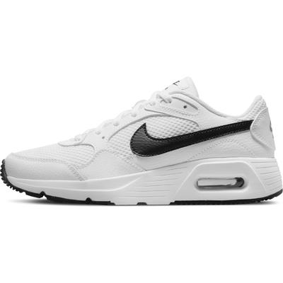 Sneaker NIKE SPORTSWEAR "AIR MAX SC", Gr. 38, schwarz-weiß (weiß, schwarz), Leder, Textil, sportlich, Schuhe