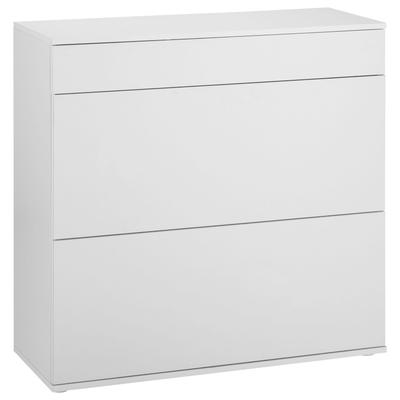 Schuhschrank BORCHARDT MÖBEL "Torben", weiß (weiß matt), B:89cm H:90cm T:35cm, Holzwerkstoff, Schränke Image