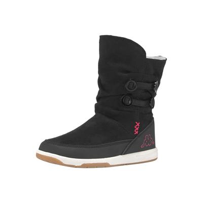 Winterboots KAPPA Gr. 30, schwarz (schwarz, pink) Damen Schuhe gefüttert