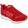 Sneaker SKECHERS "OG 85 - GOLDN GURL", Damen, Gr. 38, rot, Veloursleder, Textil, Synthetik, sportlich, Schuhe, Schnürschuh, Original-Retro-Jogginschuh mit Air-Cooled Memory Foam, Topseller