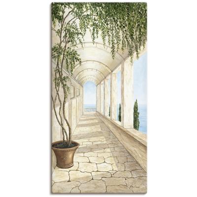 Wandbild ARTLAND "Capri", beige (farbe bild(er): naturfarben), B:30cm H:60cm, Bilder, als Alubild, Outdoorbild, Leinwandbild, Poster, Wandaufkleber Image