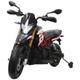 Elektro-Kindermotorrad JAMARA "Ride-on Aprilia Dorsodoru 900" Elektro-Kinderfahrzeuge schwarz (schwarz, rot) Kinder Motorrad