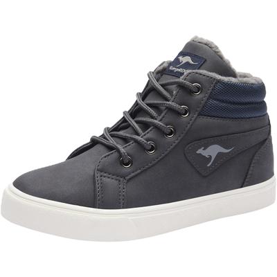Sneaker KANGAROOS "KaVu I" Gr. 29, blau (navy) Schuhe Sneaker Warmfutter