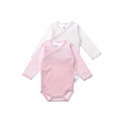 Body LILIPUT Gr. 44, EURO-Größen, rosa (weiß, rosa) Baby Bodies Erstausstattungspakete