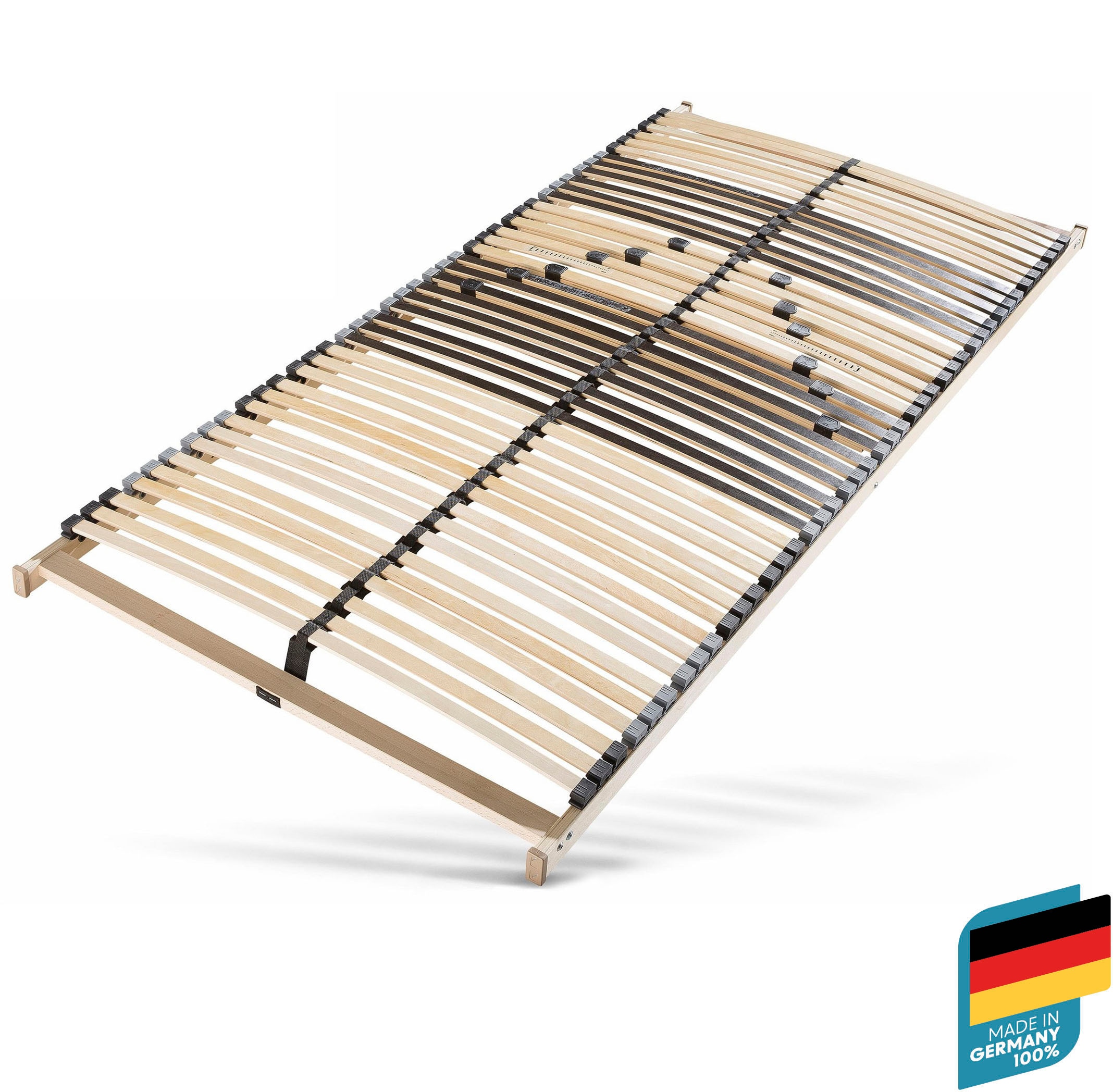 Lattenrost BECO "Heros Fix NV", beige, B:140cm H:7,5cm L:200cm, Lattenroste, Lattenrost, 7 Zonen-Luxus, Härteregulierung