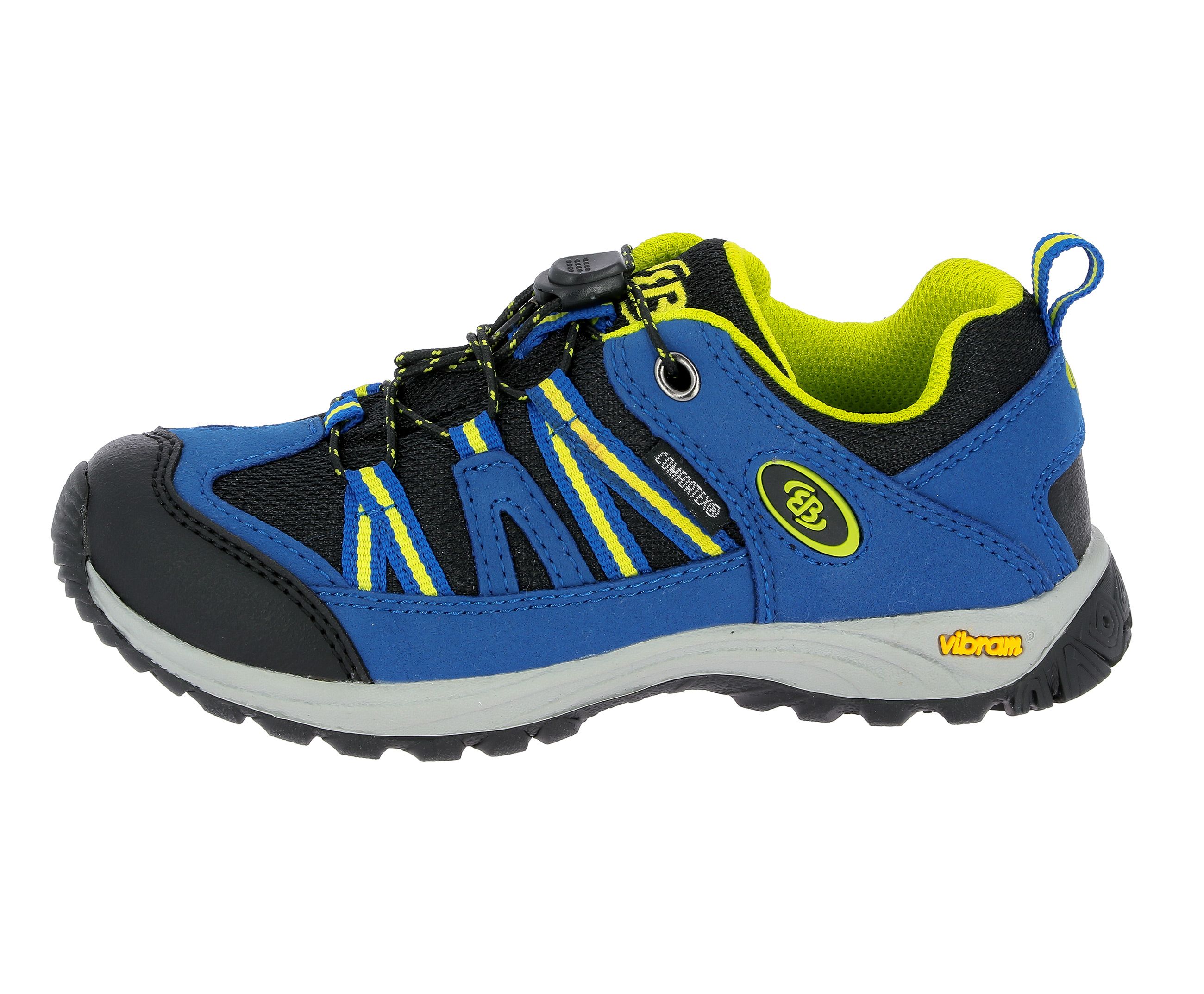 Outdoorschuh BRÜTTING "Outdoorschuh Ohio Low", Kinder, Gr. 34, blau, Synthetik, Schuhe Outdoorschuh