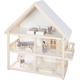 Puppenhaus ROBA Puppenhäuser beige (natur, weiß) Kinder Puppenhaus