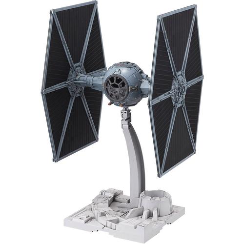 Modellbausatz BANDAI ""Star Wars TIE Fighter"" Modellbausätze grau Kinder