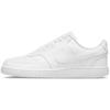 Sneaker NIKE SPORTSWEAR "COURT VISION LOW NEXT NATURE", Gr. 38,5, weiß (weiß, weiß, weiß), Synthetik, sportlich, Schuhe, inspiriert vom Design des Nike Air Force