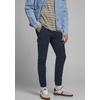 Cargohose JACK & JONES "PAUL FLAKE", Herren, Gr. 28, Länge 30, blau (navy blazer), Obermaterial: 98% Baumwolle, 2% Elasthan, modisch, Hosen