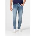 Slim-fit-Jeans TIMEZONE "Slim EduardoTZ" Gr. 36, Länge 36, blau Herren Jeans Slim Fit