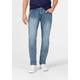 Slim-fit-Jeans TIMEZONE "Slim EduardoTZ" Gr. 36, Länge 36, blau Herren Jeans Slim Fit