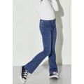 Schlagjeans KIDS ONLY "KONROYAL" Gr. 146, N-Gr, blau (medium, blue, denim) Mädchen Jeans