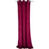 Vorhang TOM TAILOR HOME "FRENCH VELVET", rot (burgund), B:135cm H:245cm, Polyester, Gardinen, HxB: 245x135