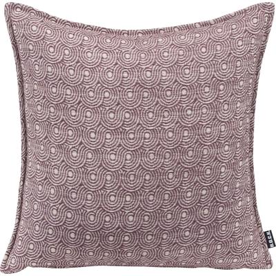 Dekokissen H.O.C.K. "Ivo", lila (lila, gemustert), B:40cm H:10cm L:40cm, Polyester, Dekokissen_Sitzkissen_Kissenhüllen, leicht gemustert Image