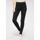 Skinny-fit-Jeans LEVI'S "720 High Rise" Gr. 24, Länge 32, schwarz (black gala x y) Damen Jeans Röhrenjeans