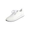 Sneaker LEI BY TESSAMINO "Nadja", Damen, Gr. 37, weiß (altweiß), Leder, sportlich, Schuhe, aus echtem Leder
