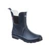 Gummistiefel MOLS "Suburbs W", Gr. 40, blau (navy), Naturkautschuk, sportlich, Schuhe, wasserdicht