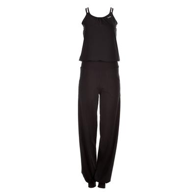 Jumpsuit WINSHAPE "WJS1", Damen, Gr. L, Normalgrößen, schwarz, 90% Baumwolle, 10% Elasthan, Overalls