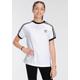 T-Shirt ADIDAS ORIGINALS "ADICOLOR 3-STREIFEN" Gr. 164, weiß (white) Kinder Shirts T-Shirts