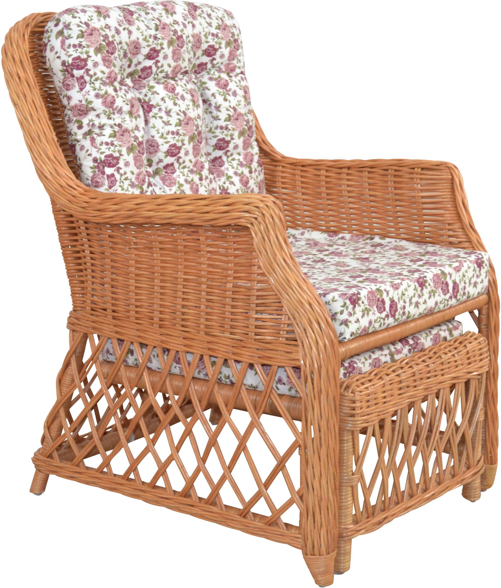 Rattanstuhl HOME AFFAIRE, braun, B:67cm H:91cm T:75cm, Stühle, Rattanstuhl, Handarbeit, Maße (B/T/H): (67/75/91)