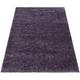 Hochflor-Teppich AYYILDIZ TEPPICHE "SYDNEY 3000" Teppiche Gr. B/L: 240 cm x 340 cm, 50 mm, 1 St., lila (violett) Esszimmerteppiche