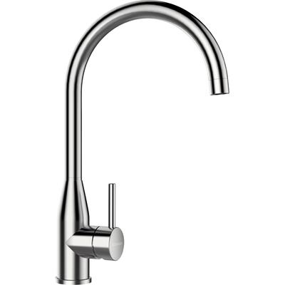 Küchenarmatur SCHOCK "Kavus", grau (edelstahl), B:21,1cm H:38cm T:4,5cm, Edelstahl, Armaturen Image