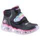 Klettboot SKECHERS KIDS "HEART LIGHTS-BRILLIANT RAINBOW" Gr. 32, blau (navy, pink) Kinder Schuhe Stiefel Boots