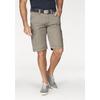 Cargobermudas MAN'S WORLD, Herren, Gr. 50, N-Gr, grün (olivgrün), Obermaterial: 100% Baumwolle, unifarben, casual, normal knieumspielend, Hosen, auch in Großen Größen, Topseller